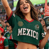 Personalized Name & Number Mexico Soccer Crop Top Jersey, Mexico Jersey Crop Tee HO82 903006
