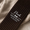 Personalized Embroidered Socks - Gift For Husband & Groom TH10 170633