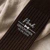 Personalized Embroidered Socks - Gift For Husband & Groom TH10 170633