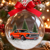 Custom Car Photo Christmas 3D Acrylic Ball Ornament HO82 903444