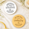Personalized We Wish You A Happy Wedding Day Cookie Stamp HO82 903464