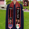 Custom Photo Class of 2026 Flag Graduation Stoles - Graduation Gift, Senior Gift HO82 901640