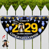 Custom Photo Graduation Senior Class Of 2026 Non-Pleated Fan Flag CH07 910634