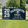 Congrats Class of 2026 Banner, Gift Idea Senior Graduation HN590 895072