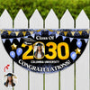 Custom Photo Graduation Senior Class Of 2026 Non-Pleated Fan Flag CH07 910634