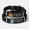 Custom Photo In Loving Memory Of Dog & Cat Wristband Bracelet, Memorial Gift For Pet Lovers HA75 921652