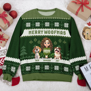 Merry Woofmas Personalized Dog Ugly Sweater HA75 898188