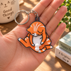 Mischief Cat Interactive Keychain Funny Wiggling Keychain with Rotating Cats Eggs Hilarious Gift for Cat Lovers HA75 922138