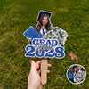 Custom Photo Glitter Graduation Class Of 2026 Face Fan - Graduation Gift LM32 899139