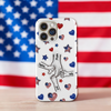 Forever Connected, Hand in Hand - Family Personalized 3D Inflated Effect Printed Phone Case HA75 920384