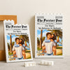 Custom Couple Photo The Forever Post Building Brick Block For Couple TH10 170341