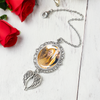 Custom Photo Charm With Angel Wings Graduation Tassel TH10 898969