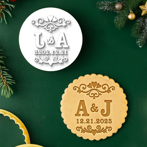 Personalized Name Letters Couple Cookie Stamp Gift For Wedding Anniversary, Couple, Wife, Husband HO82 900598