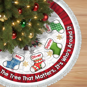 It's Not What Under The Tree That Matters Christmas Tree Skirt TH10 896331