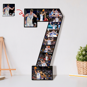 The Photo Collage And Wood Frame For Seniors And Birthdays For Basket Ball Lover TH10 896511