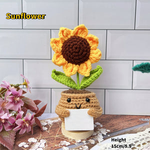 Personalized Gift For Teacher Thank You For Helping Me Grow Crochet Plant LM32 893797