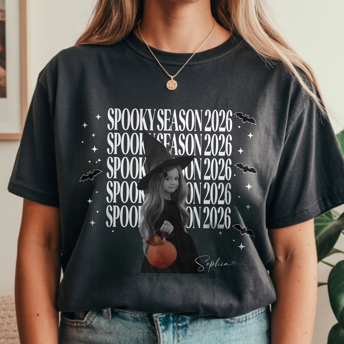 Custom Photo Boo To You Halloween Comfort Shirt - Personalized Halloween Gift For Family & Friends TH10 170519