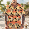 Custom Dog Face Hawaiian Shirt For Summer Holiday Dog Dad Gift CH07 911378