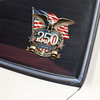 America 250th Anniversary Patriot Eagle Car Window Decal Sticker HA75 898980