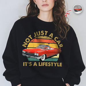 Not Just A Car, It's A Lifestyle Custom Car Photo Retro Dark Shirt CH07 896570