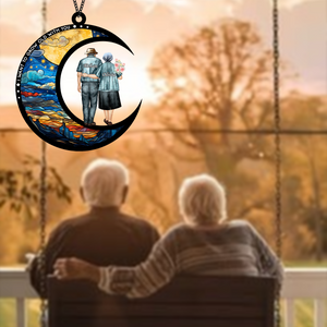 I Want To Grow Old With You – Personalized Suncatcher CH07 896490