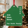 Custom New Home Christmas Acrylic Ornament for Housewarming Gifts for New Home Address LM32 669703