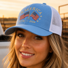 Patriotic USA 250th Anniversary Embroidered Trucker Hat CH07 911994