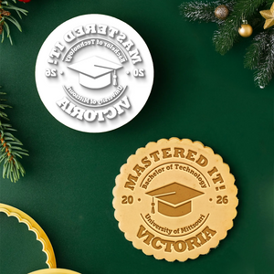 Custom Photo Mastered It! Cookie Stamp Gift For Graduation Day HO82 900686