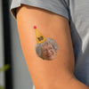 Custom Face Temporary Tattoos With Party Hat, Personalized Birthday Favor TH10 170587