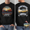 Custom Car Photo This Is How I Roll Back And Front Dark Shirt - Personalized Gifts For Dad, Grandpa, Family, Yourself CH07 180008