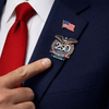 Custom Name United States Of America 250th Anniversary 1776-2026 Eagle Stainless Steel Metal Pin LM32 899523