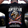America 250th Celebration 250 Years Eagle Back Shirt HA75 920924