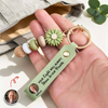Personalized Memorial Photo Beaded Keyring Gift for Loved Ones LM32 669895
