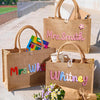 Personalized Crochet Name Teacher Tote Bag, Teacher Appreciation Gift LM32 669277