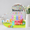 Custom Grandma Mom's Peep Kids Easter Day Heart Acrylic Plaque HO82 893558