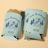 Personalized Camp Bachelorette Can Cooler, Custom Camping Party Favors HO82 902988
