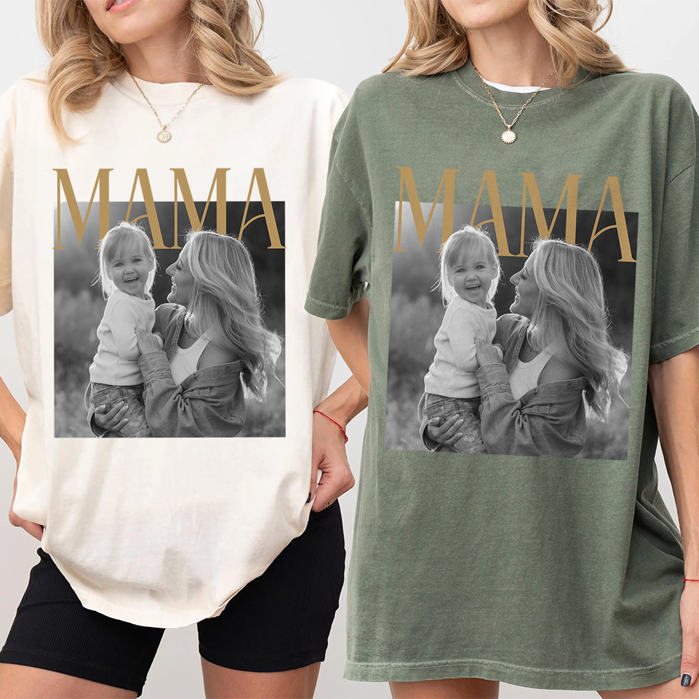 Custom Photo Mom Comfort Shirt Gift For Mother's Day LM32 899187