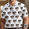 Custom Dog Photo Polo Shirt For Dog Lover TH10 169561