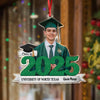 Custom Photo Class Of 2025 Graduation Senior Keepsake Acrylic Ornament LM32 897183