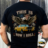 Custom Car Photo I'm Not Old I'm Classic Back Dark Shirt, Personalized Gifts For Dad, Grandpa, Family, Yourself CH07 180012