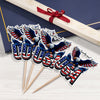 Faith, Family & Freedom 250 Years America Cupcake Topper HA75 898836