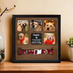 Custom Photo Until We Meet Again Memorial 2-Layers Wooden Collar Frame TH10 894239