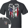 Mexico America Flag Back & Front Shirt HO82 N369 894968