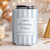 Custom Name Beach Bachelorette Can Cooler - Personalized Coastal Party Favor HO82 903050