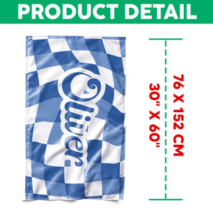 Personalized Vans Checker Pattern In Retro Style Beach Towel HA75 892798