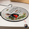 Custom Photo I Am Always With You Stained Glass Suncatcher LM32 897501