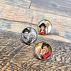 Custom Photo In Loving Memory Memorial Lapel Pin - Gift for Graduation Day, Family Memorial Gifts HO82 901860