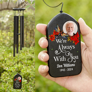 Custom Photo Memorial I'm Always With You Wind Chimes LM32 893941