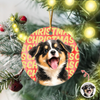 Custom Photo Christmas Ceramic Ornament, Gifts For Dog Cat Lovers, Dog Dad And Mom, Cat Owners TH10 170681