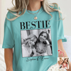 Custom Photo and Name Bestie Vintage Comfort Shirt For Best Friend LM32 895509